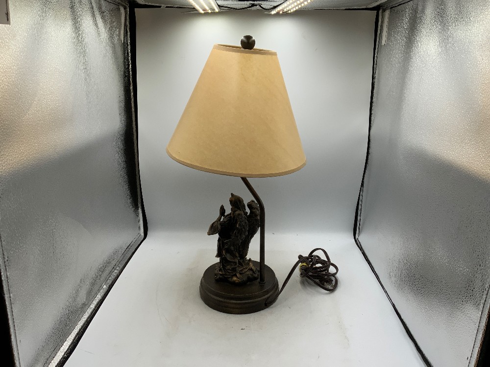 Brass Angel Lamp