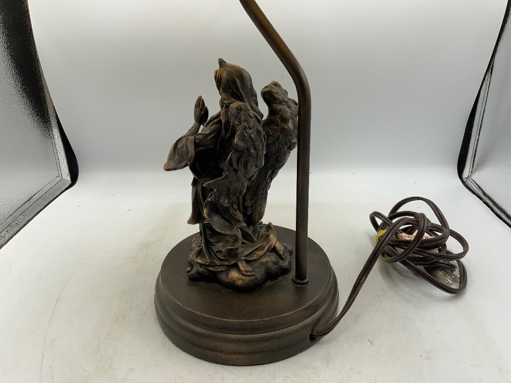 Brass Angel Lamp