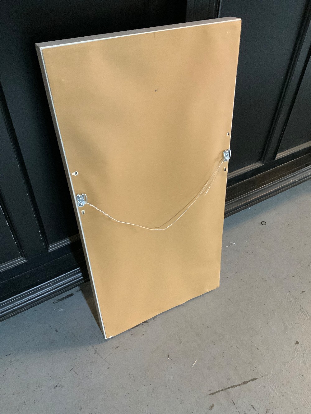 Blue / Gold Framed Canvas