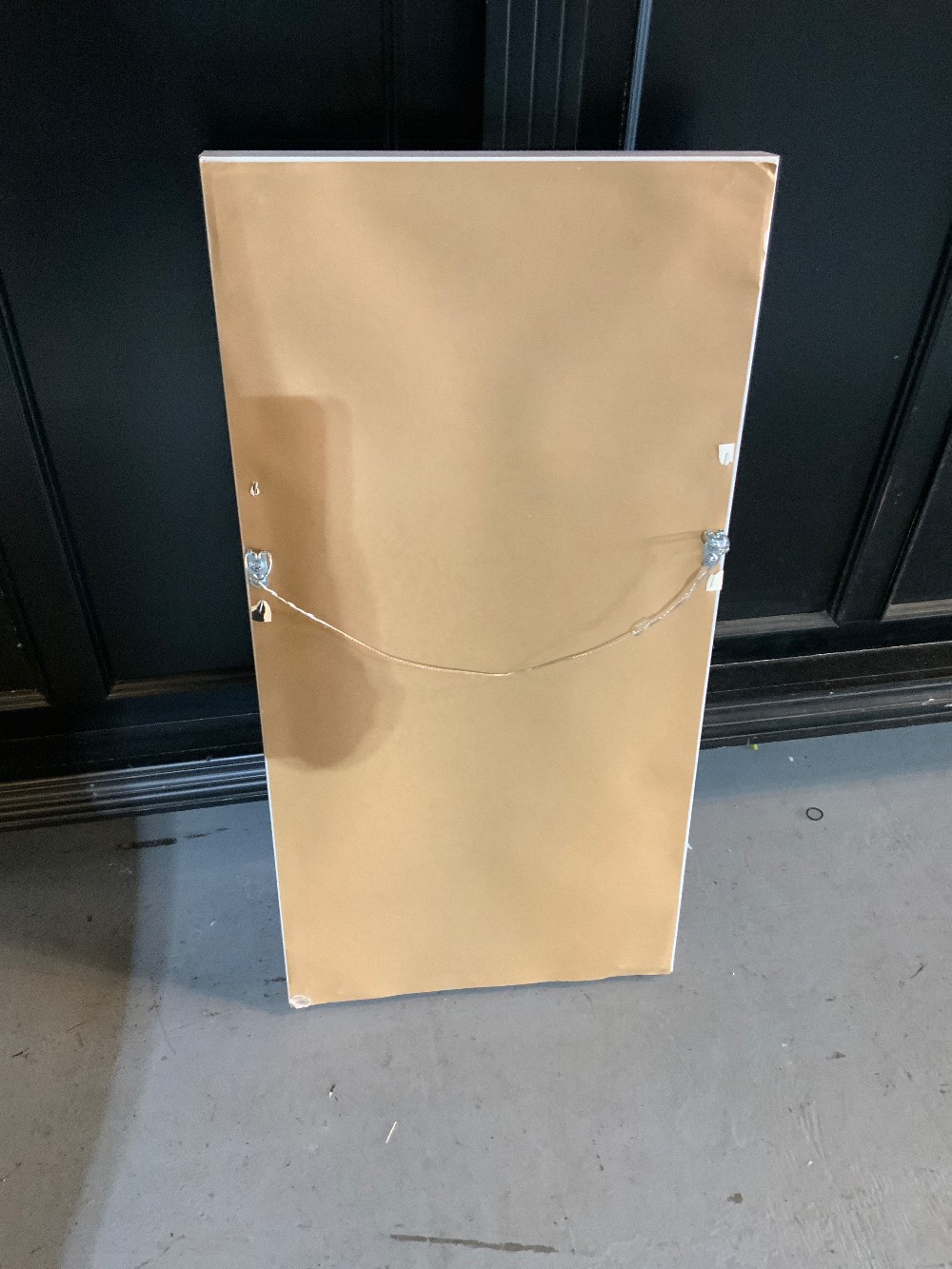 Blue / Gold Framed Canvas