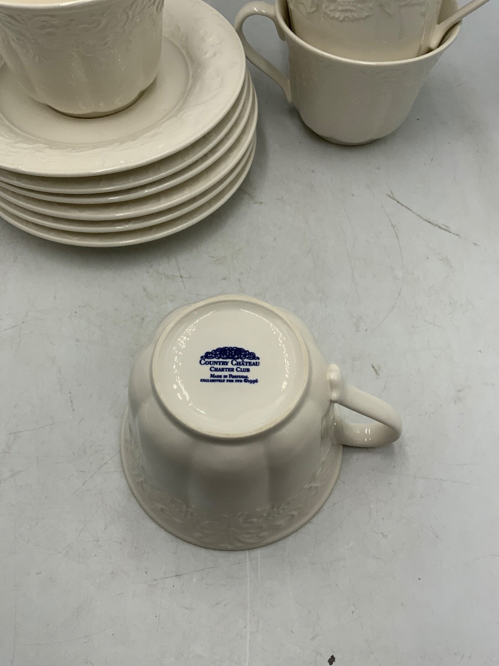 Country Chateau Cup and Saucer Set of 6