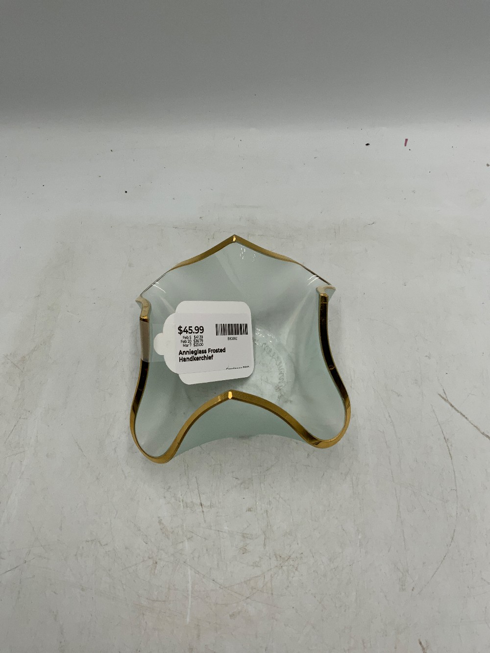 Annieglass Frosted Handkerchief