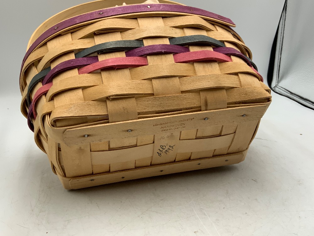 Longaberger 1992 Easter Basket