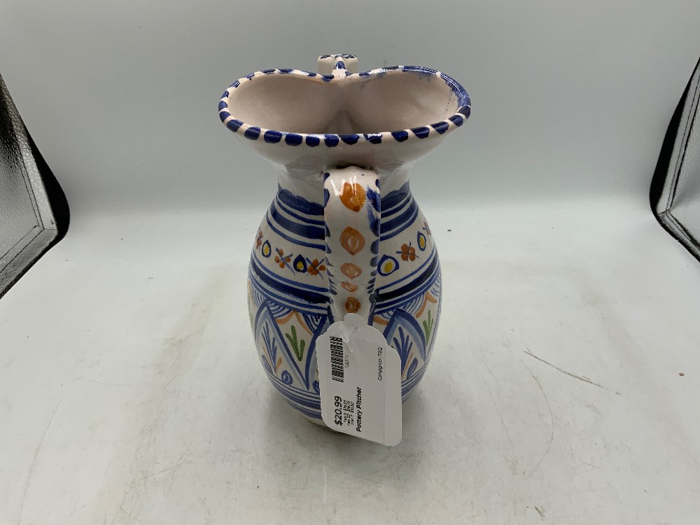 Pottery Pitcher