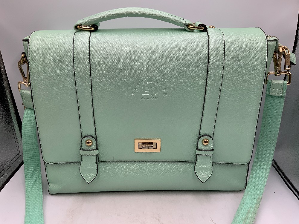 Green Ease Gave Computer Bag