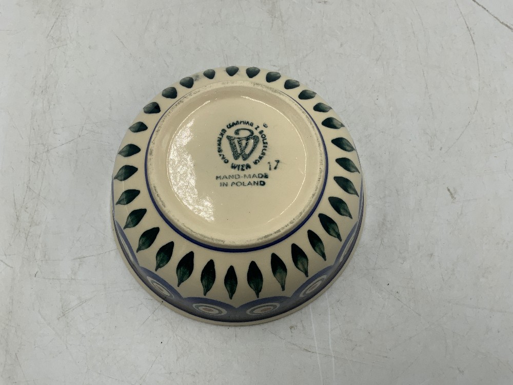 Polish Pottery Bowl