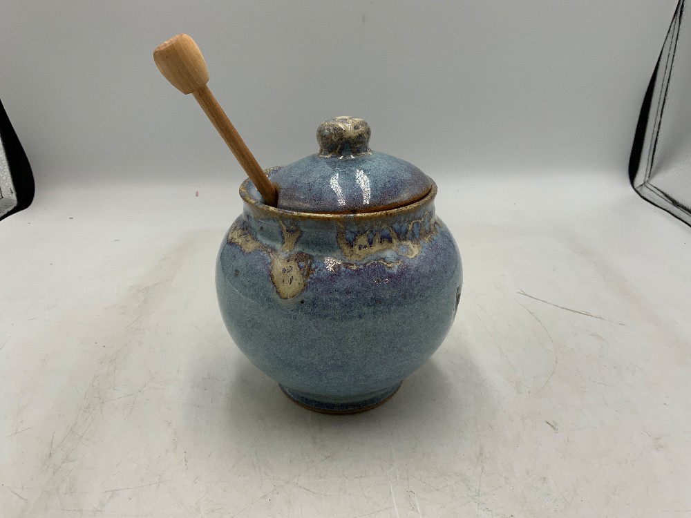 Pottery Honey Pot