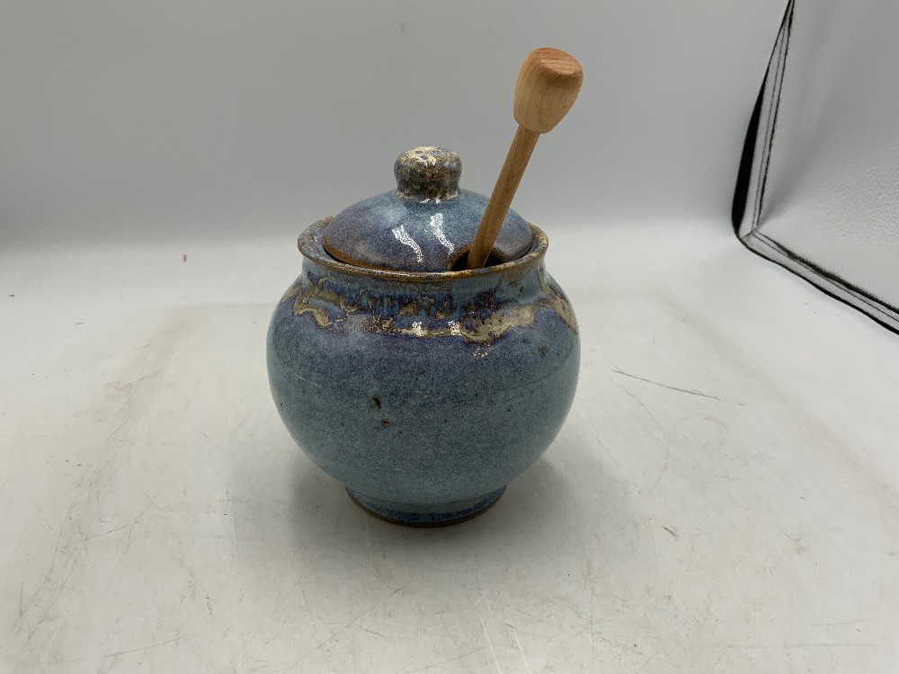 Pottery Honey Pot