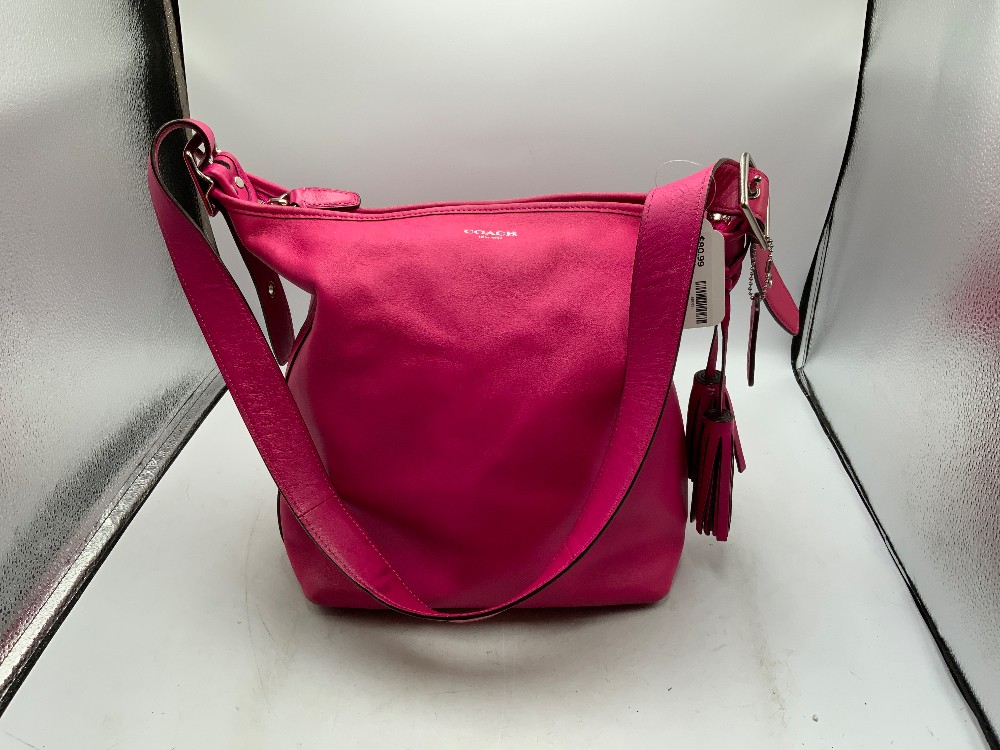 Hot Pink Coach Handbag