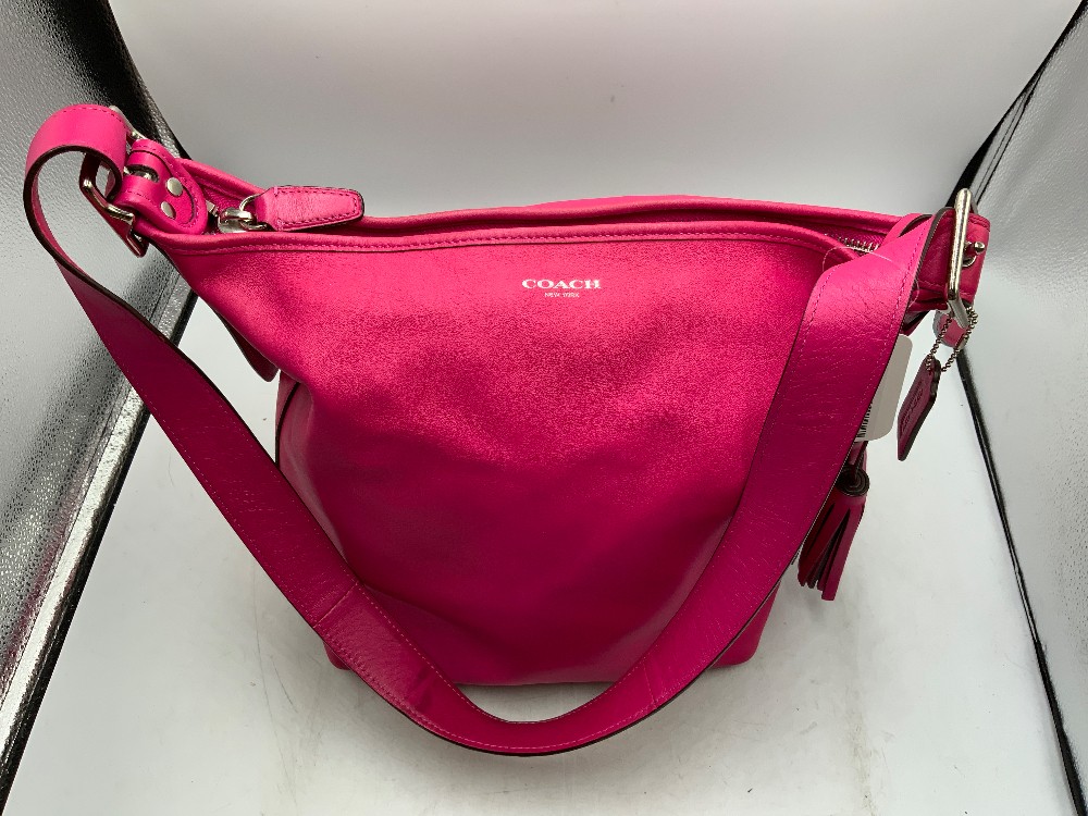 Hot Pink Coach Handbag