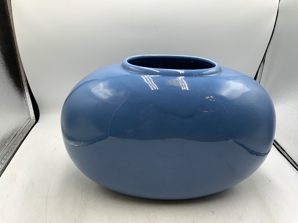 Blue Haeger Vase