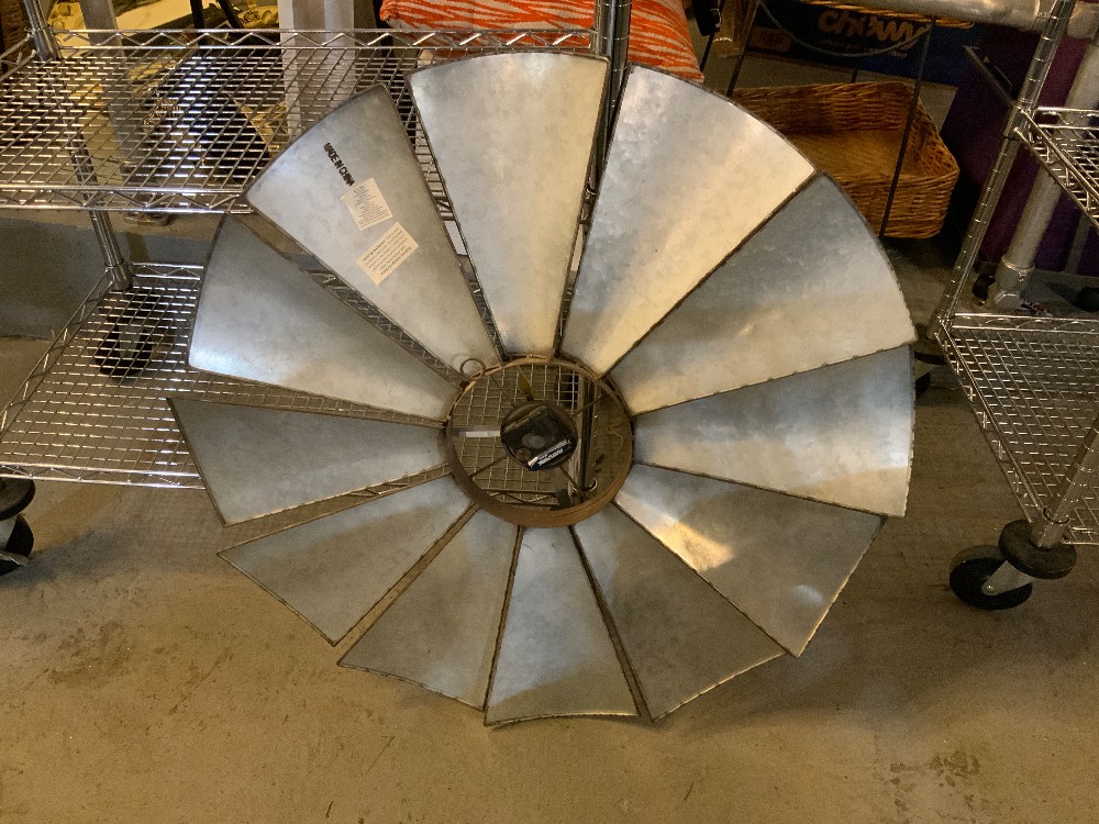 Farmhouse Windmill Clock