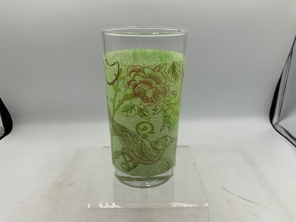 Glasses with Birds - Set of 6