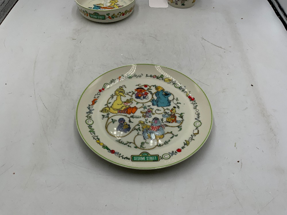3pc Sesame Street Kids Dish Set
