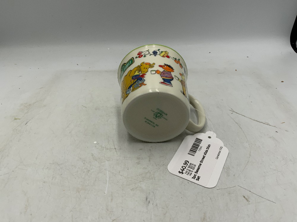 3pc Sesame Street Kids Dish Set