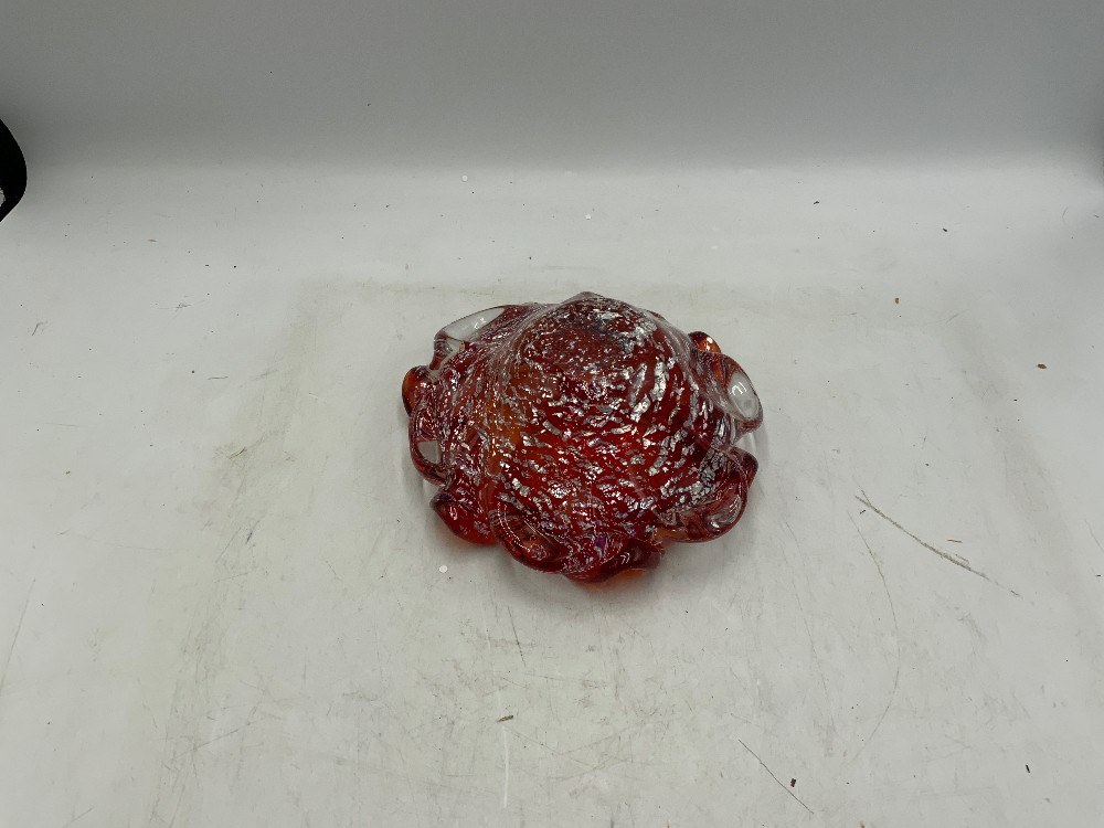 Hand Blown Glass Bowl