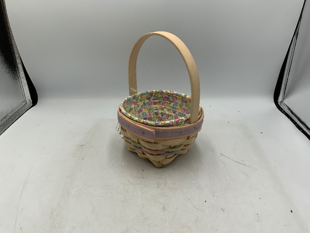 Longaberger 2000 Small Jelly Bean Basket