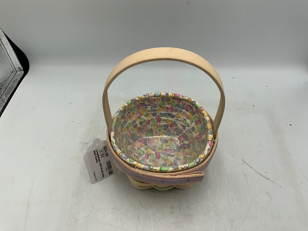 Longaberger 2000 Small Jelly Bean Basket