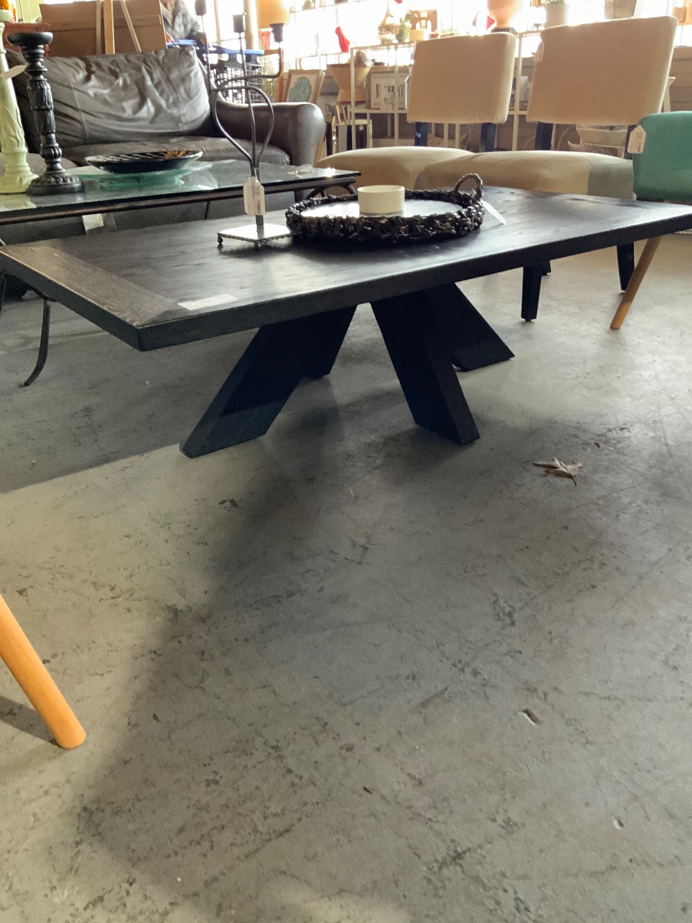 Black Wood Coffee Table