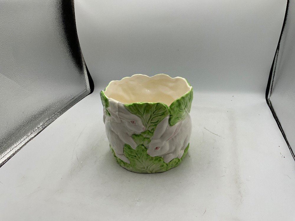 VTG Bunny Planter