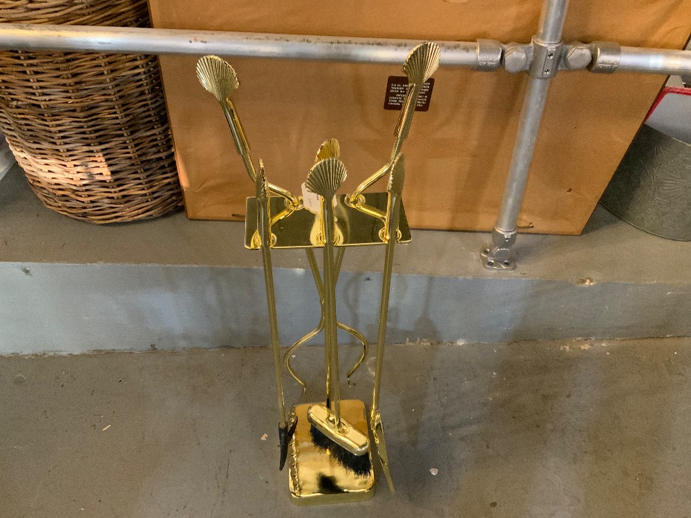 Brass Fireplace Utensil