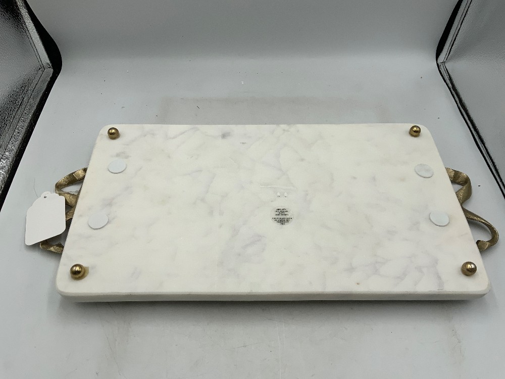 Marble Bow Tray