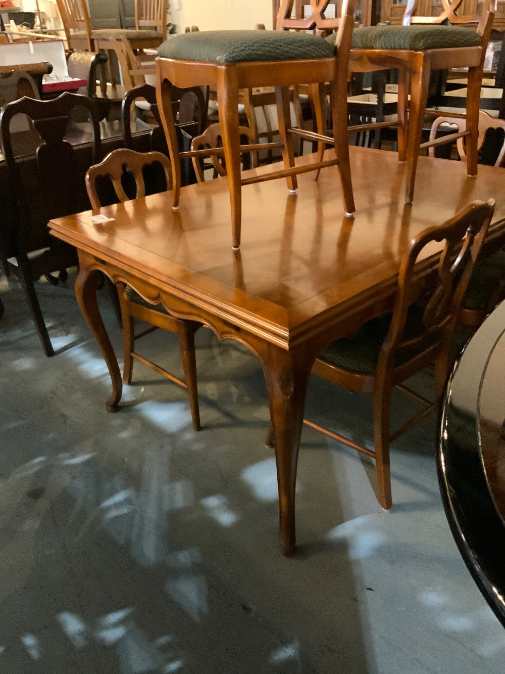 Baker Table and 8 Chairs