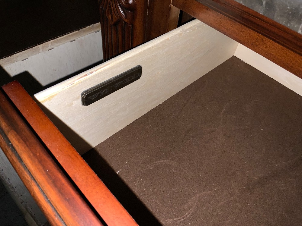 WYN Wood Buffet with Marble Top