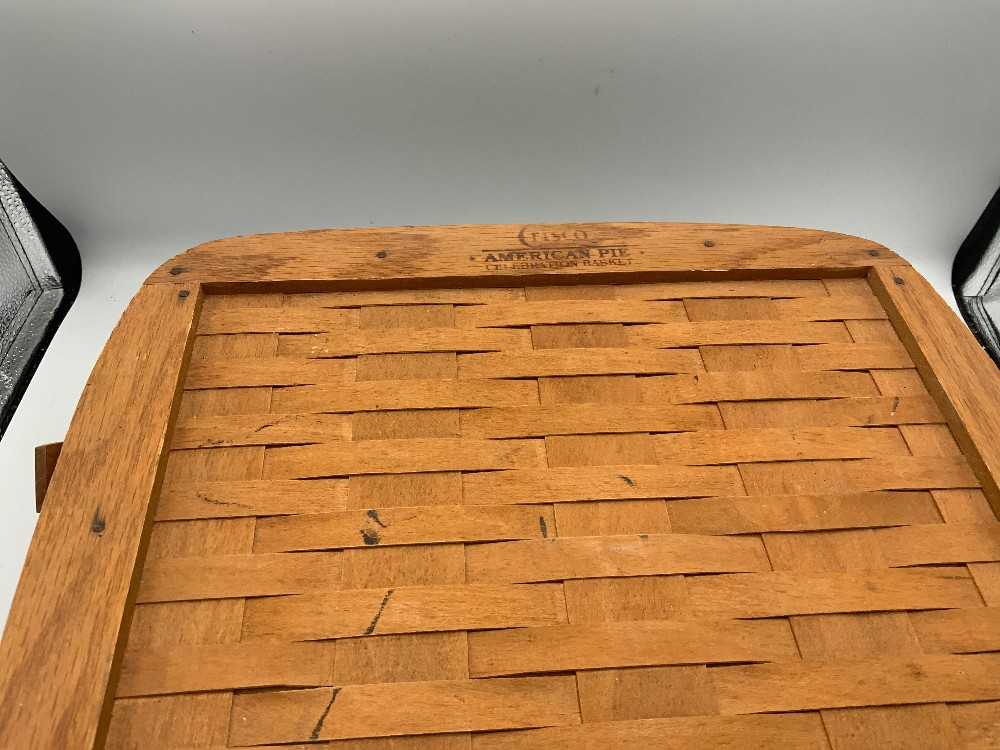 Longaberger 1991 Crisco American Pie Basket