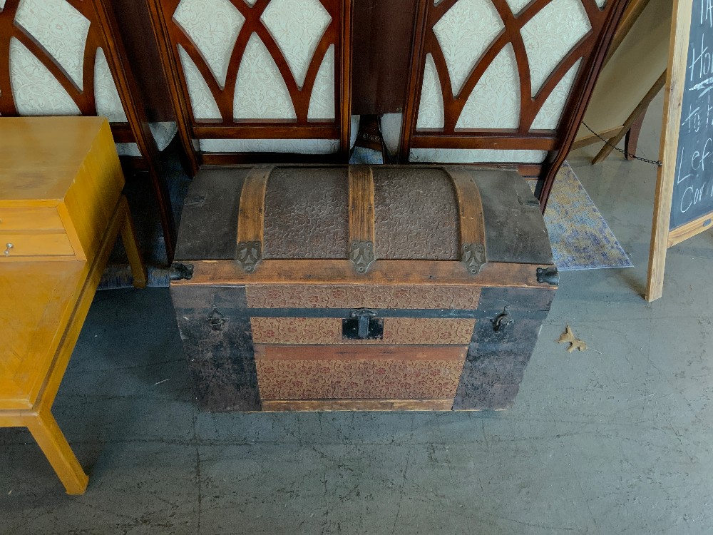 Black and Brown Trunk