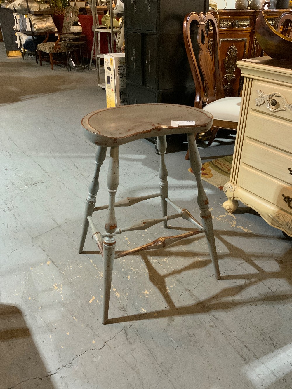 Riverbend Chair Co Grey Bar Stool