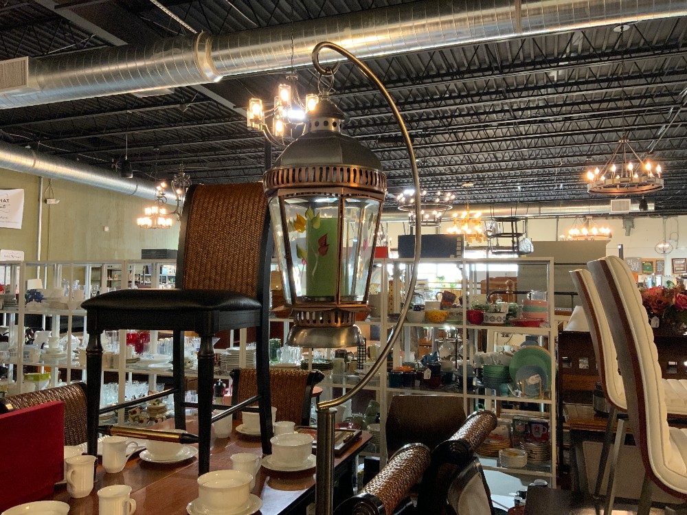 Hanging Lantern on Stand