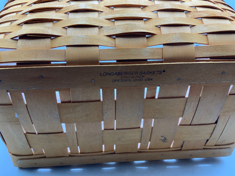 Longaberger 1997 Lg Market Basket