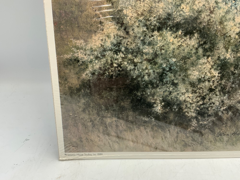 Ben Hampton Backwood Redbuds Signed