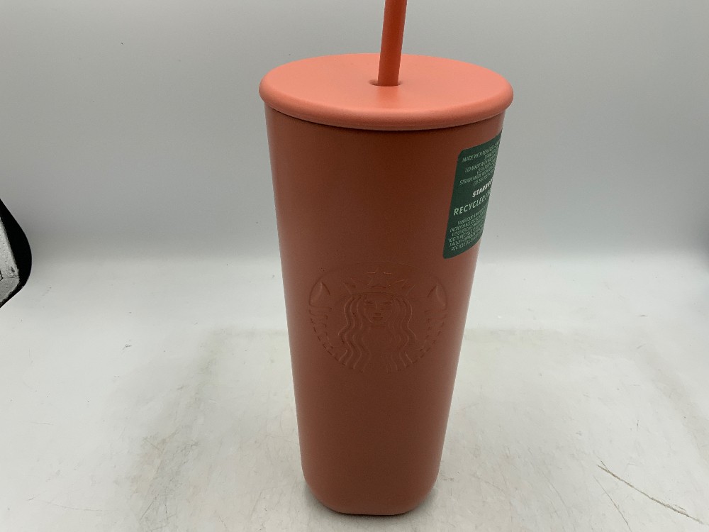 New Starbucks Cup w/ Straw