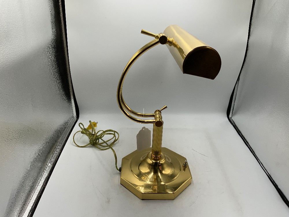 Brass Desk Lamp