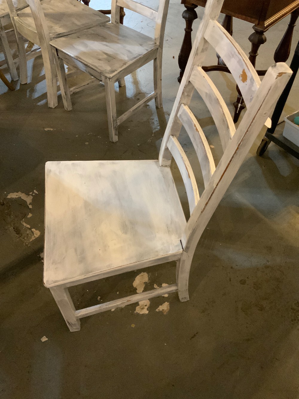 Painted Wood Chair