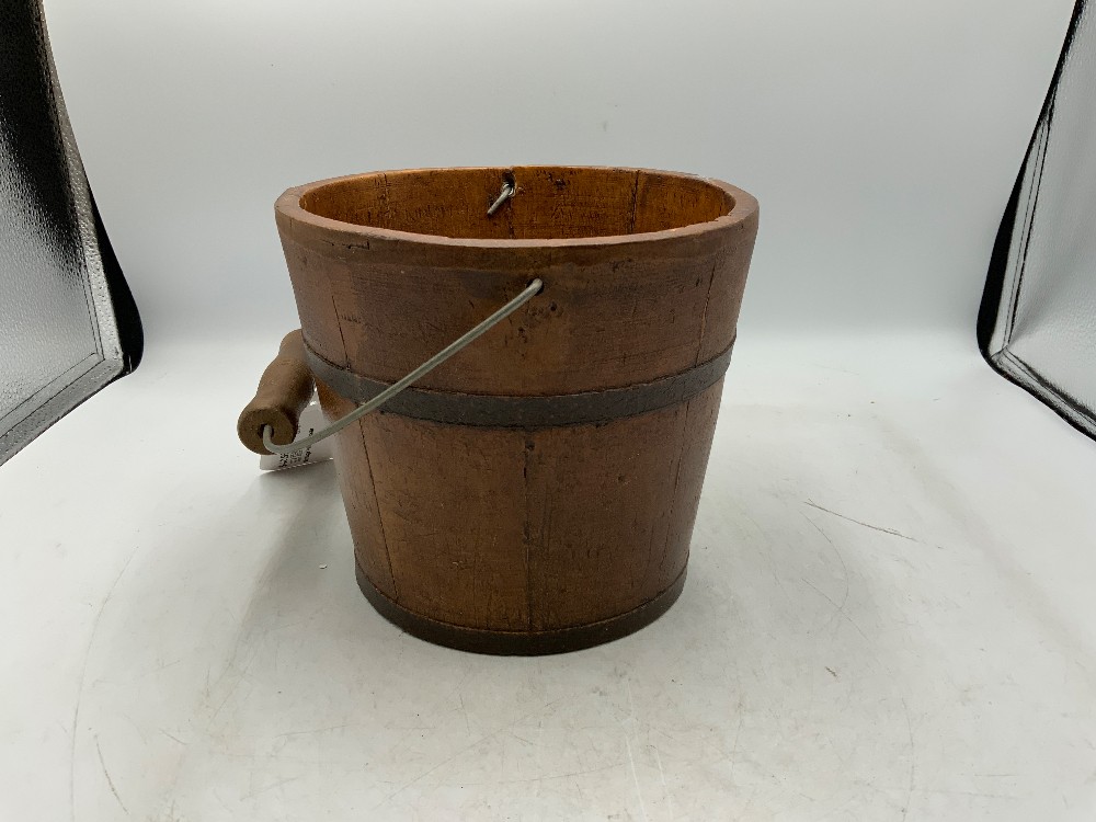 Vintage Wood Bucket