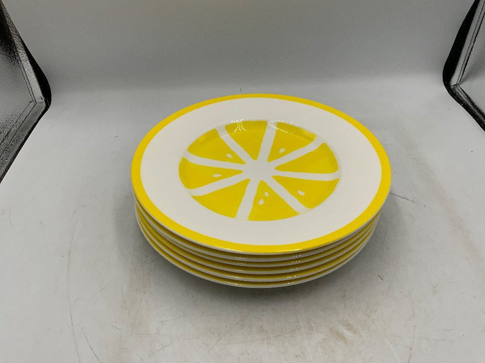 Kate Spade / Lenox Lemon Plate - Set of 6