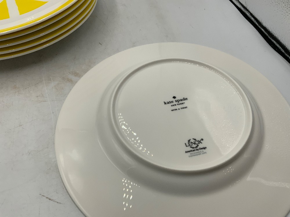 Kate Spade / Lenox Lemon Plate - Set of 6
