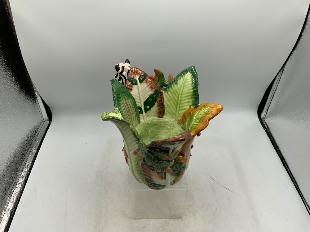 Fitz & Floyd Zebra Vase