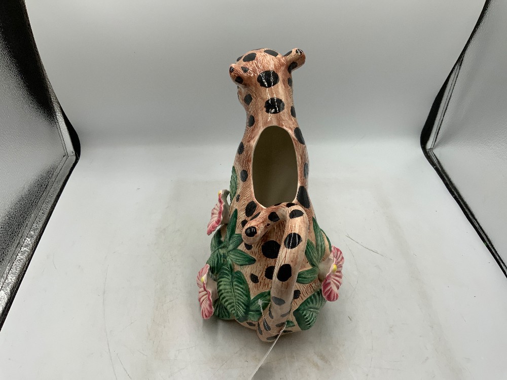 Fitz & Floyd Leopard Pitcher