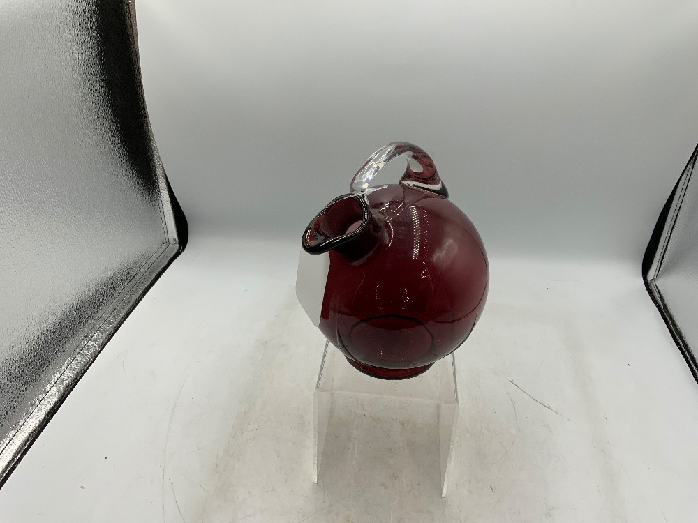 Sm Cambridge Purple Glass Decanter without Stopper