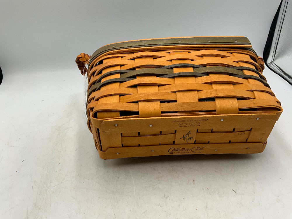 Longaberger 1997 Renewal With 2 Handles