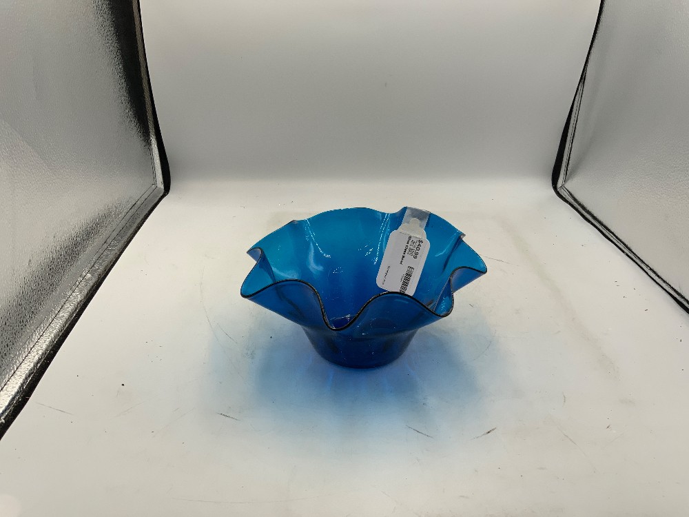 Blue Glass Bowl