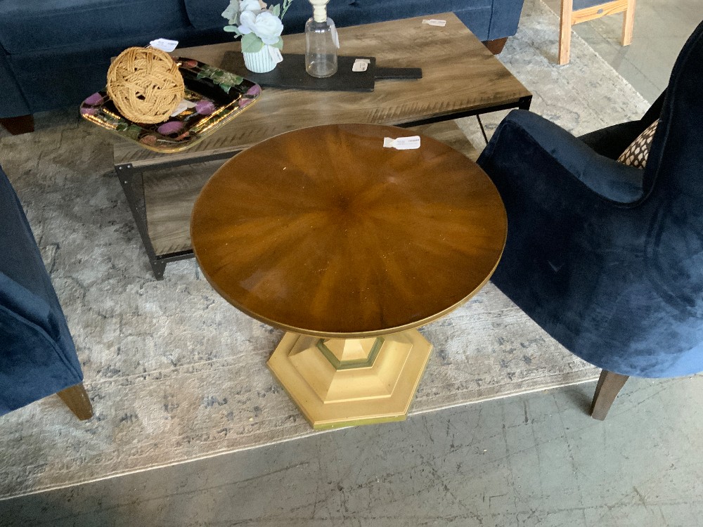 Small Round Pedestal Table