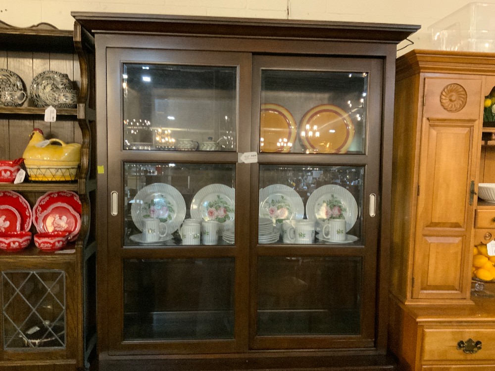 Kincaid Dark Wood Hutch W/ Doors