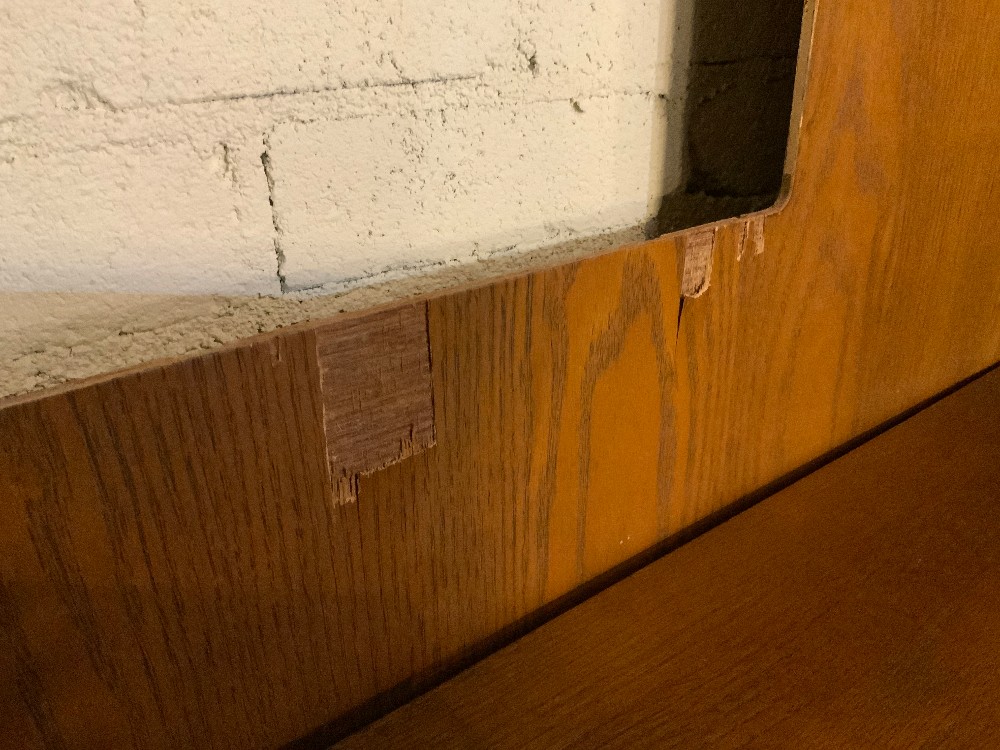 Wood Clothing Armoire