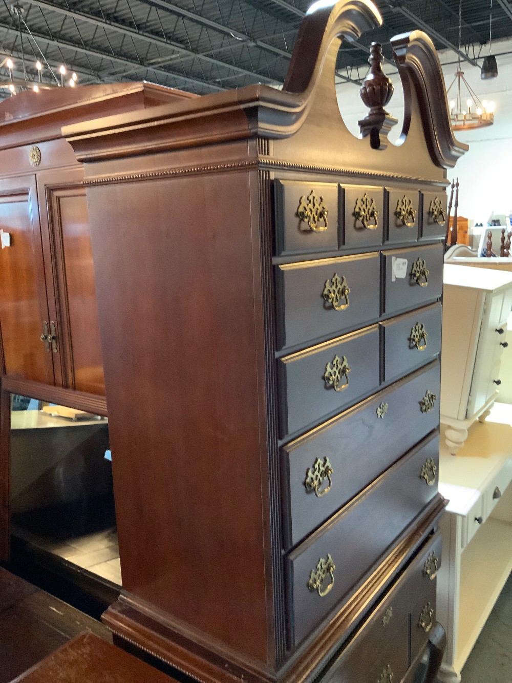2 Pc Highboy Chest