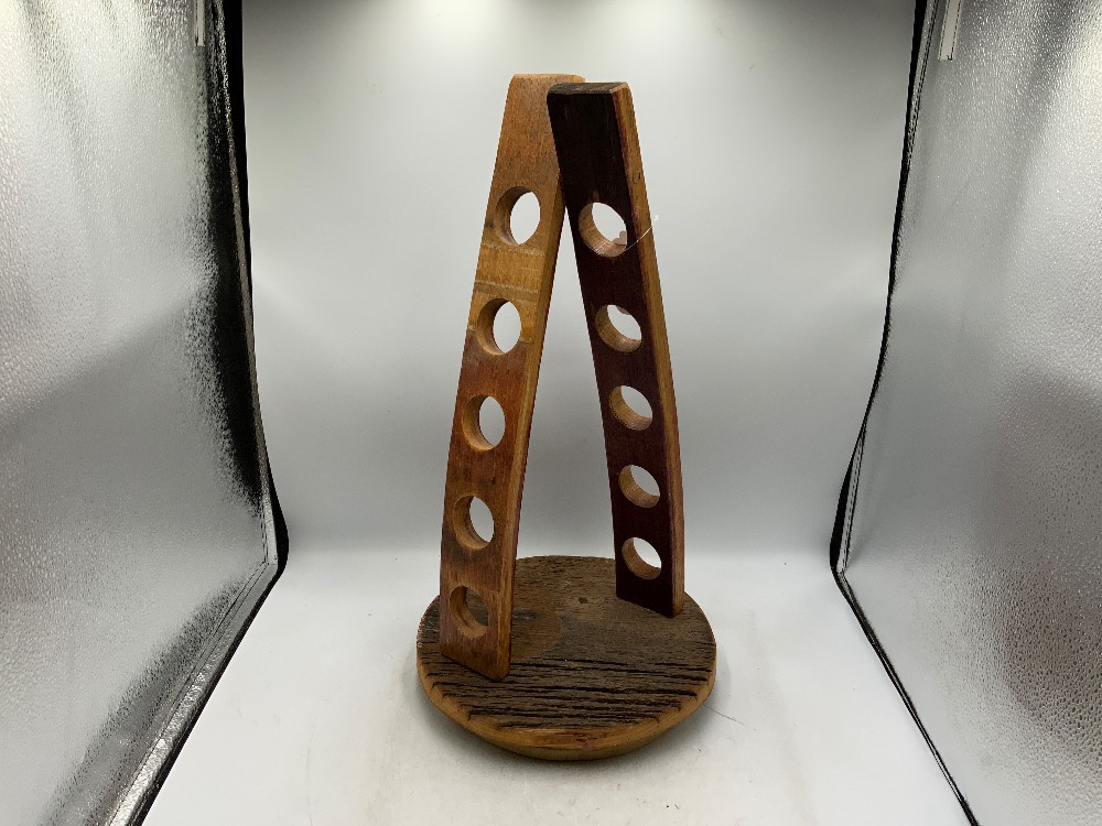 Wood Lazy Susan K-cup Holder